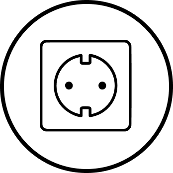 AC çıkış ikon